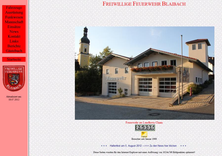 Die neue Webseite geht online
