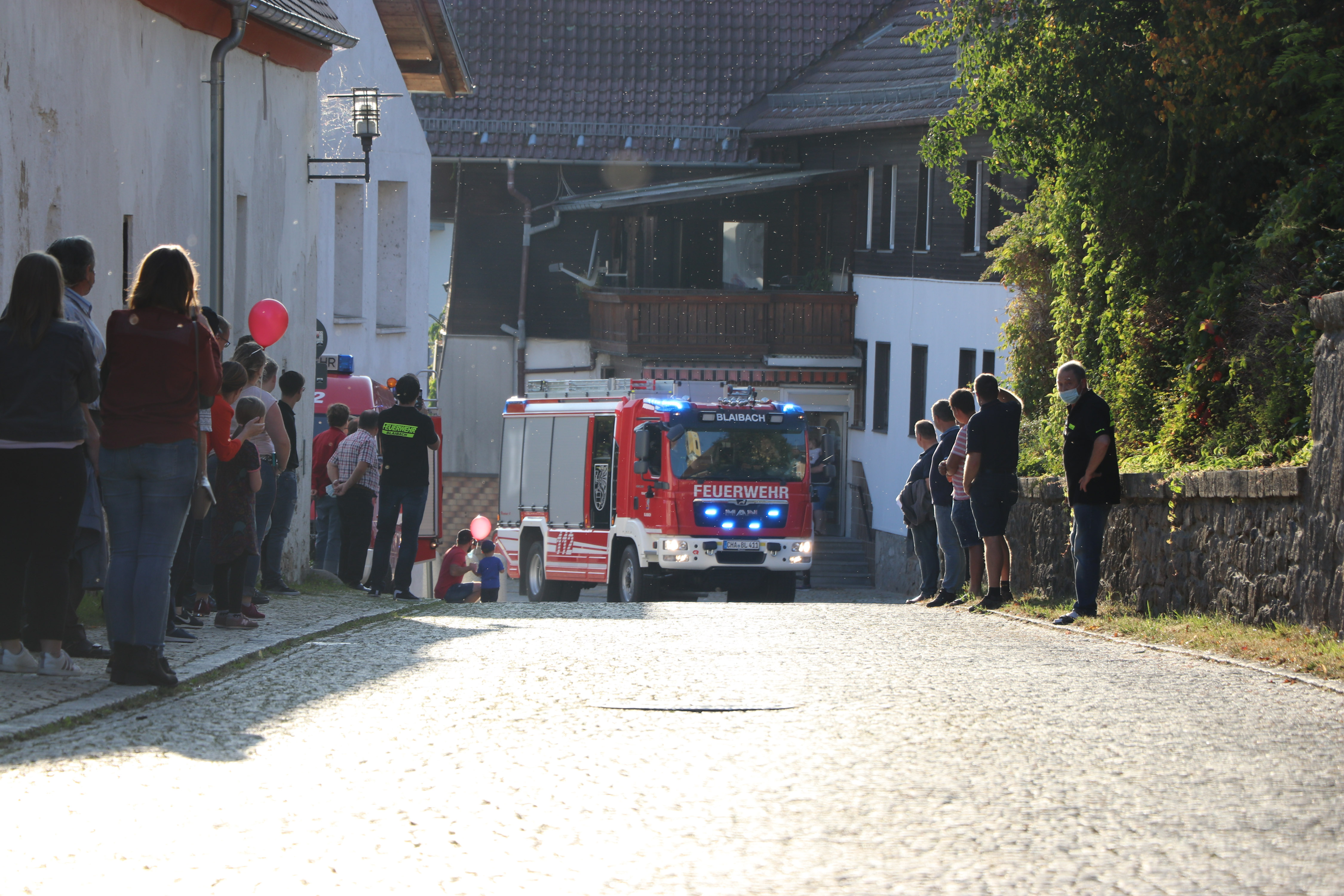 Begrüßung in Blaibach