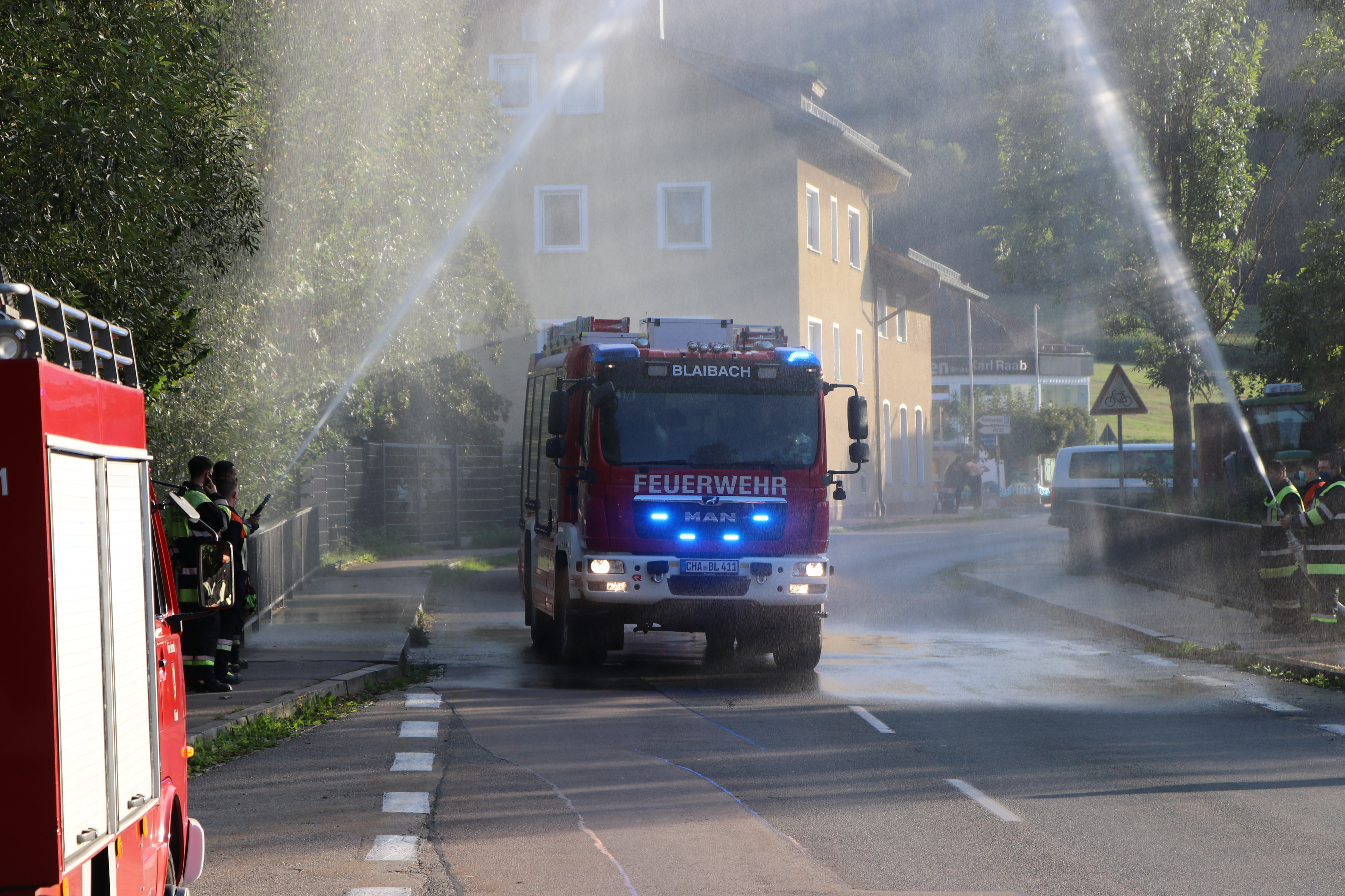 Begrüßung in Blaibach