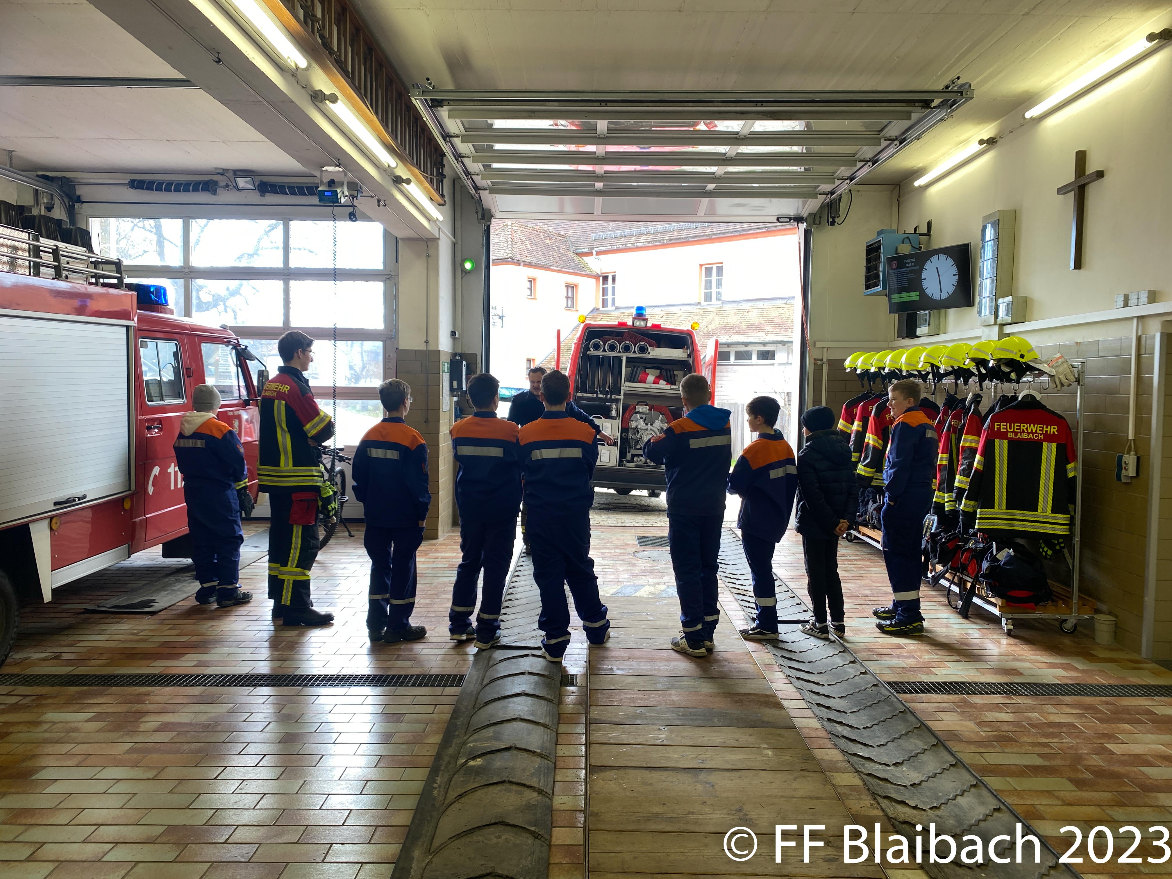 Jugendfeuerwehr übte gemeinsam