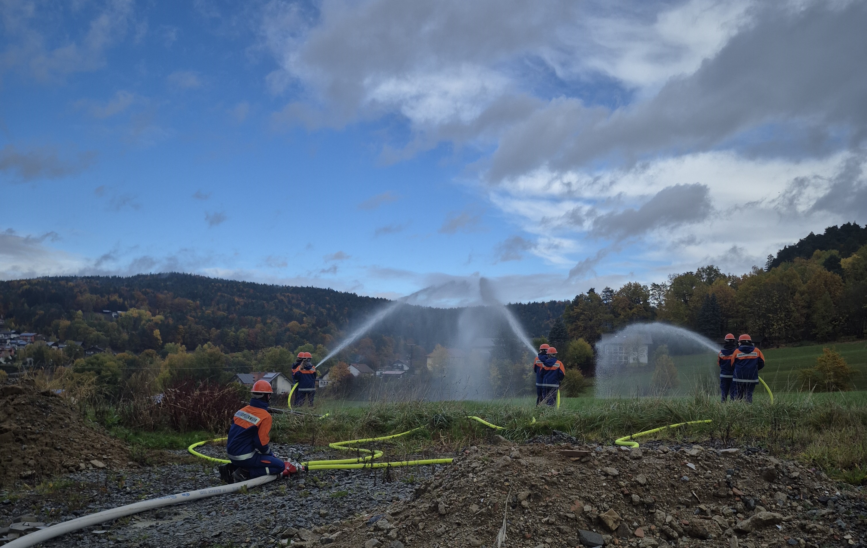 Jugendfeuerwehrler übten gemeinsam
