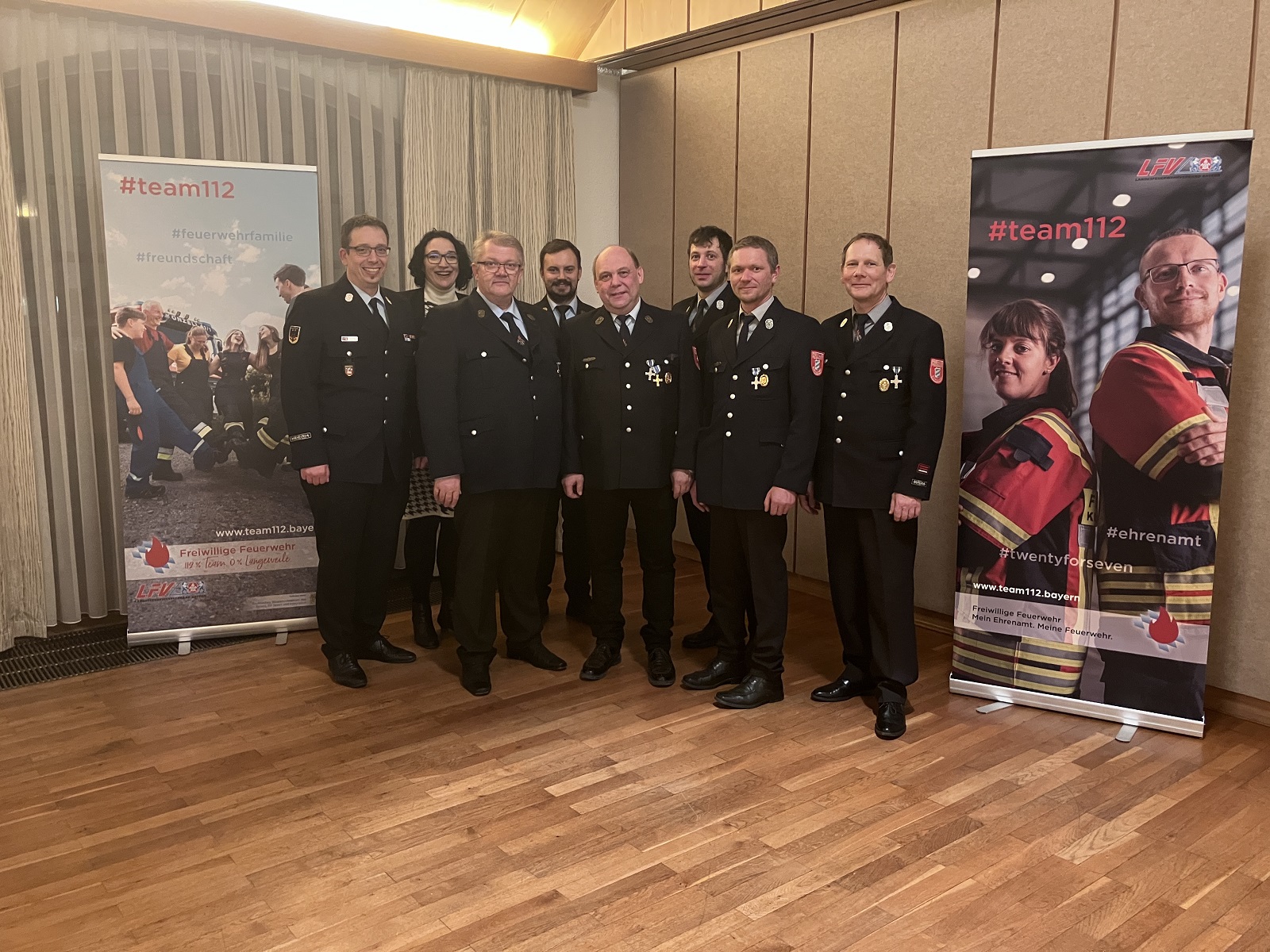 Staatliche Ehrungen für 40 Jahre aktiven Dienst