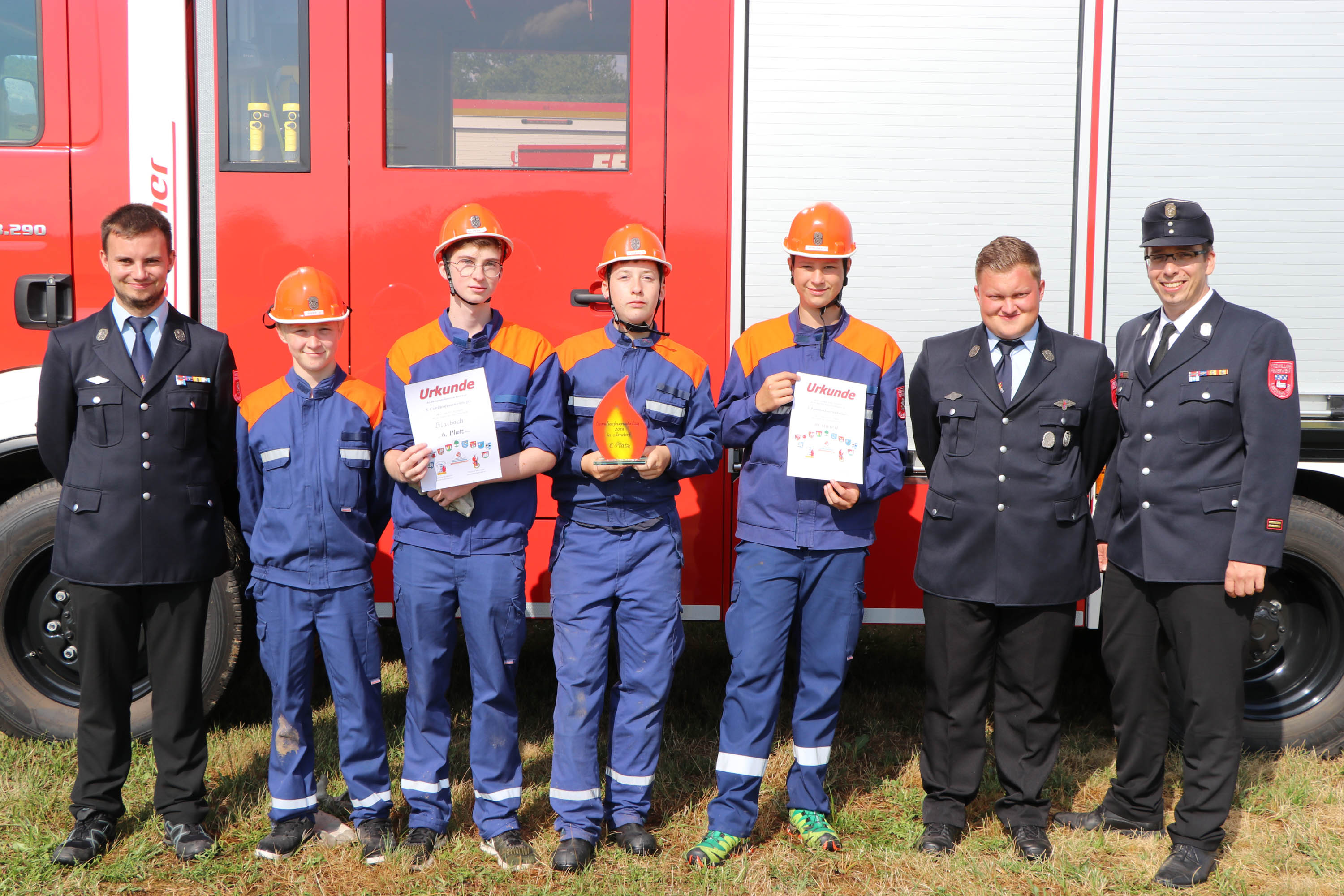 Erfolg beim Familienfeuerwehrtag in Arndorf